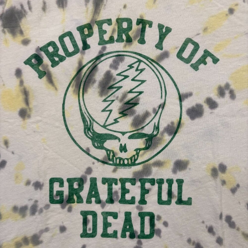Property of Grateful Dead Rock Band Tie Dye Tee XXL - Picture 2 of 4
